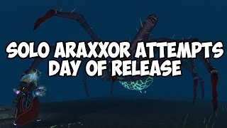 Araxxor Solo Attempts Day Of Release [upl. by Ateloiv]