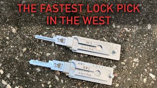 How to Use the Lishi 2in1 Lock Pick [upl. by Ellatsirhc]