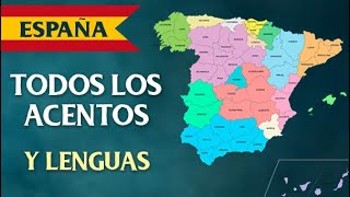 Todos los ACENTOS LENGUAS y DIALECTOS de España [upl. by Anail]