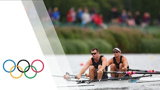 New Zealand Win Mens Double Sculls Final A  London 2012 Olympics [upl. by Beale]