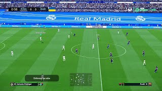 PES 2024  Real Madrid vs FC Barcelona Gameplay PC  eFootball 2024 Concept  PES 2021 Mods [upl. by Redwine18]