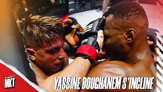 YASSINE BOUGHANEM SINCLINE SUR KO TECHNIQUE POUR SES DÉBUTS AU MMA 😢 [upl. by Walsh]