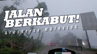 MotoVlog Roadtrip Jalanan BERKABUT SERAM Wonosobo ke TemanggungFull Trip [upl. by Violetta758]