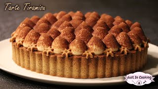 Recette de Tarte Façon Tiramisu [upl. by Dubenko]