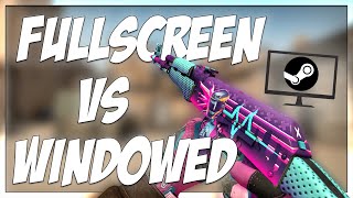 FULLSCREEN VS WINDOWED FULLSCREEN  WHICH IS BETTER [upl. by Nolahs]