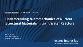 Micromechanics of Nuclear Structural Materials in Light Water Reactors [upl. by Aryn290]