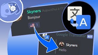 Discord  Traduire ses messages avec un emoji Google Translator [upl. by Adnihc]