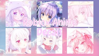 Anime icon decals  Roblox BloxburgRoyale high [upl. by Naesad]