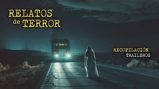 NUNCA TE DETENGAS SI ELLA SE TE APARECE  3 HISTORIAS DE TERROR DE TRAILEROS [upl. by Aienahs]