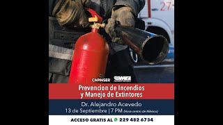 Manejo de extintores y prevención de incendios [upl. by Sucirdor192]