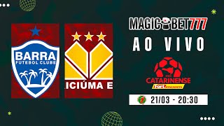 JOGO COMPLETO BARRA X CRICIÃšMA  SEMIFINAIS  CATARINENSE 2024 [upl. by Oswald556]