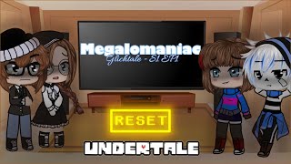 Undertale Frisks parents react to quotMegalomaniacquot  𝑮𝒂𝒄𝒉𝒂 𝑪𝒍𝒖𝒃 [upl. by Sanson]