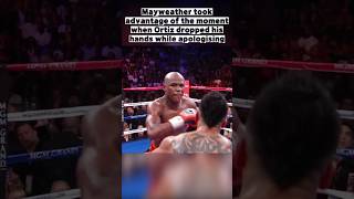 Mayweather vs Ortiz  Boxing Highlights FloydMayweather Ortiz fight sports boxing shorts [upl. by Erised]