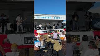 Outdoor concert at Oyster Festival in Oyster Bay New York [upl. by Granny]