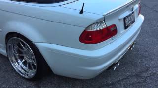 E46 M3 CONVERTIBLE FRESHLY DETAILED 2016 HD [upl. by Omari]