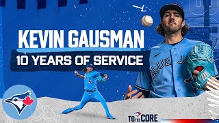 Congratulations to Kevin Gausman on reaching 10 years of Major League service [upl. by Menard496]