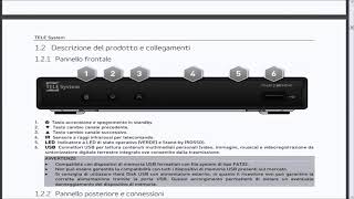 decoder digitale terrestre con t2 con telecomando universale [upl. by Egief]