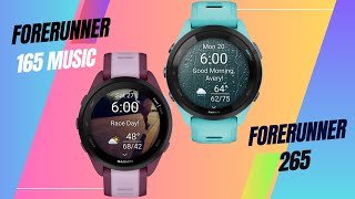 Garmin Forerunner 165 Music Vs Forerunner 265 [upl. by Akiam]