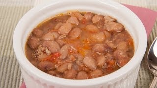 Homemade Mexican Charro Beans cowboy beans frijoles charros [upl. by Asseral]