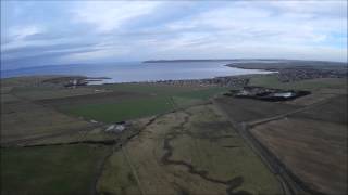 Thurso Caithness Scotland aerial video [upl. by Lomaj]