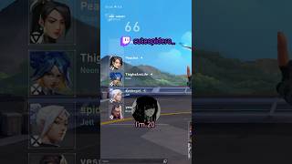 egirl voice trolling on Epal… twitch cutespiders valorant [upl. by Neerhtak]