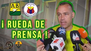 ATLÉTICO BUCARAMANGA VS PASTO  RUEDA DE PRENSA PREVIA CUARTO COPA BETPLAY 2024 [upl. by Balmuth609]