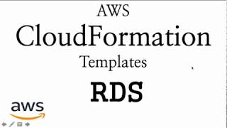 AWS RDS  Launching RDS using CloudFormation  Cloud Formation RDS Demo [upl. by Anaujd]