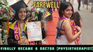 My College Farewell Vlog 🔥❤️ Finally completed 5 years🫂 [upl. by Ahsieni]