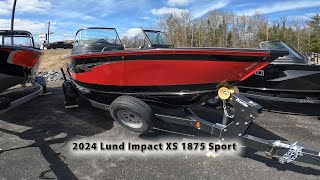 The New 2024 Lund Impact XS 1875 Sport  The Perfect Family Fishing Boat [upl. by Matelda624]