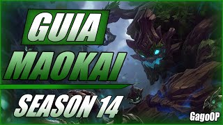 😲¡PRIMER GAMEPLAY DE MAOKAI CON SU MEJOR BUILD  Wild Rift [upl. by Anirahtak]