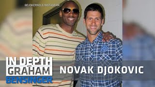 Novak Djokovic remembers Kobe Bryant [upl. by Adelaide]