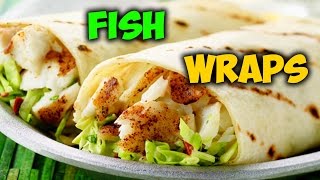 Baking amp Cooking  Fish Wraps [upl. by Anitel647]