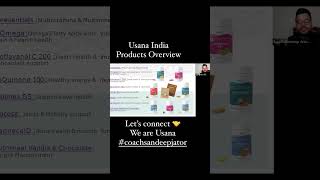 Usana Products Overview usanaindia [upl. by Adalie277]