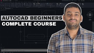 Complete AutoCAD course for beginners [upl. by Ahsatsana]