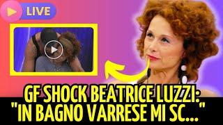 SHOCK AL GRANDE FRATELLO BEATRICE LUZZI quotIN BAGNO VARRESE MI SCquot [upl. by Aroved715]