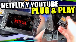 Como INSTALAR un estéreo SIN CORTAR CABLES para VW Vento para ver Películas [upl. by Eelrebmyk]