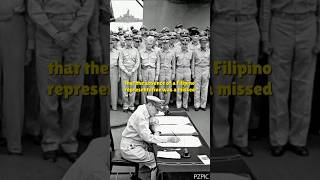 Why No Filipino General Was Invited to the Japanese Surrender Ceremony ww2 pacifictheater japan [upl. by Aikyt410]