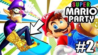 Super Mario Party  THANOS WALUIGI FUNNIEST GAMEPLAY  Nintendo Switch 2 [upl. by Cordalia]