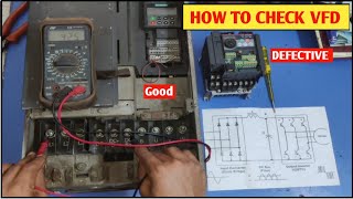 How to Check VFD How to Test VFD VFD Testing With Multimeter [upl. by Angel]