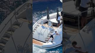 Canvas 33m Mangusta 108 overmarine italy monaco billionare luxury lifestyle monacoyachtshow [upl. by Pero787]