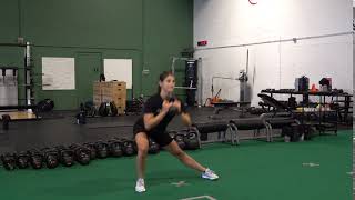 Weighted Lateral Squat [upl. by Nerrag]