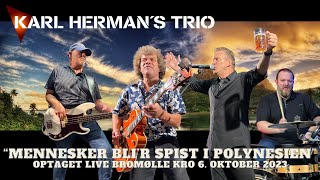 Mennesker blir spist i Polynesien  Karl Hermans Trio  Live  Bromølle Kro 20231006 [upl. by Anertak]