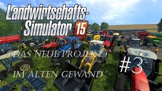 Landwirtschaftssimulator 15  Lenkrad einstellen im LS  Neues Projekt  Altes Gewand 3 [upl. by Rodolph]