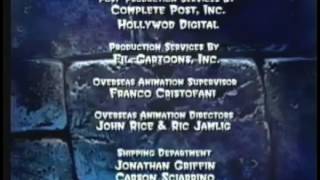 Toonsylvania End Credits with Paramount Domestic Television logo [upl. by Devona]