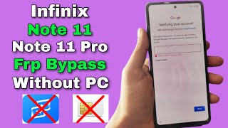 Infinix Note 11Note 11 Pro X663X697 Frp Bypass Without PC Android 11  Easy Method  2022 [upl. by Akiehs]