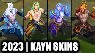 THE ULTIMATE KAYN SKIN TIERLIST [upl. by Gelasias]