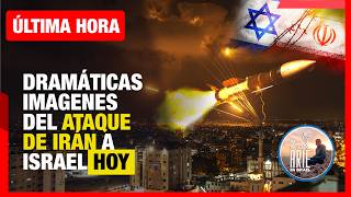 🚨ÚLTIMA HORA🚨 Imágenes del ataque de Irán a Israel HOY 🚀Misiles Balísticos golpean Tel Aviv [upl. by Carrillo]