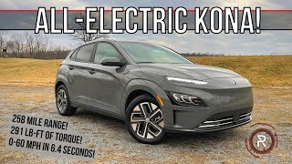 The 2022 Hyundai Kona Electric Is An Affordable Quick Long Range EV [upl. by Vedette654]