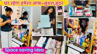 14 Space amp money💰saving home organisation✅  habits for clean or organised home🏡homemaking tips [upl. by Alver241]