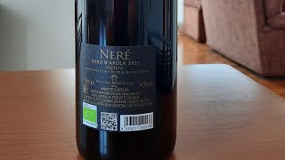 Sicilia Doc Nero dAvola Nerè Feudo Maccari winery [upl. by Llenrad631]